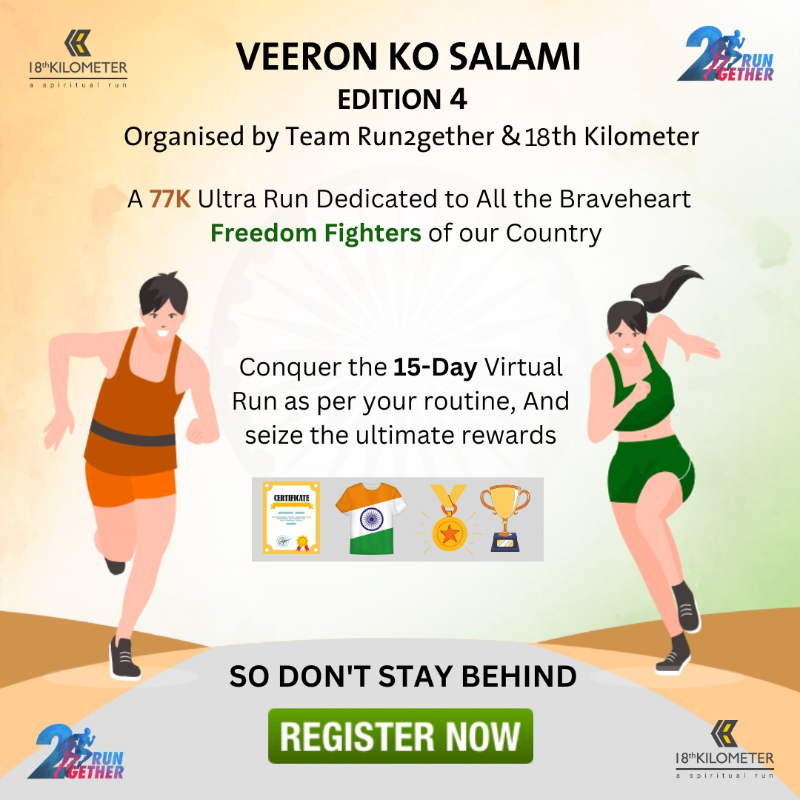 Veeron Ko Salami - Edition 4 - Virtual Run